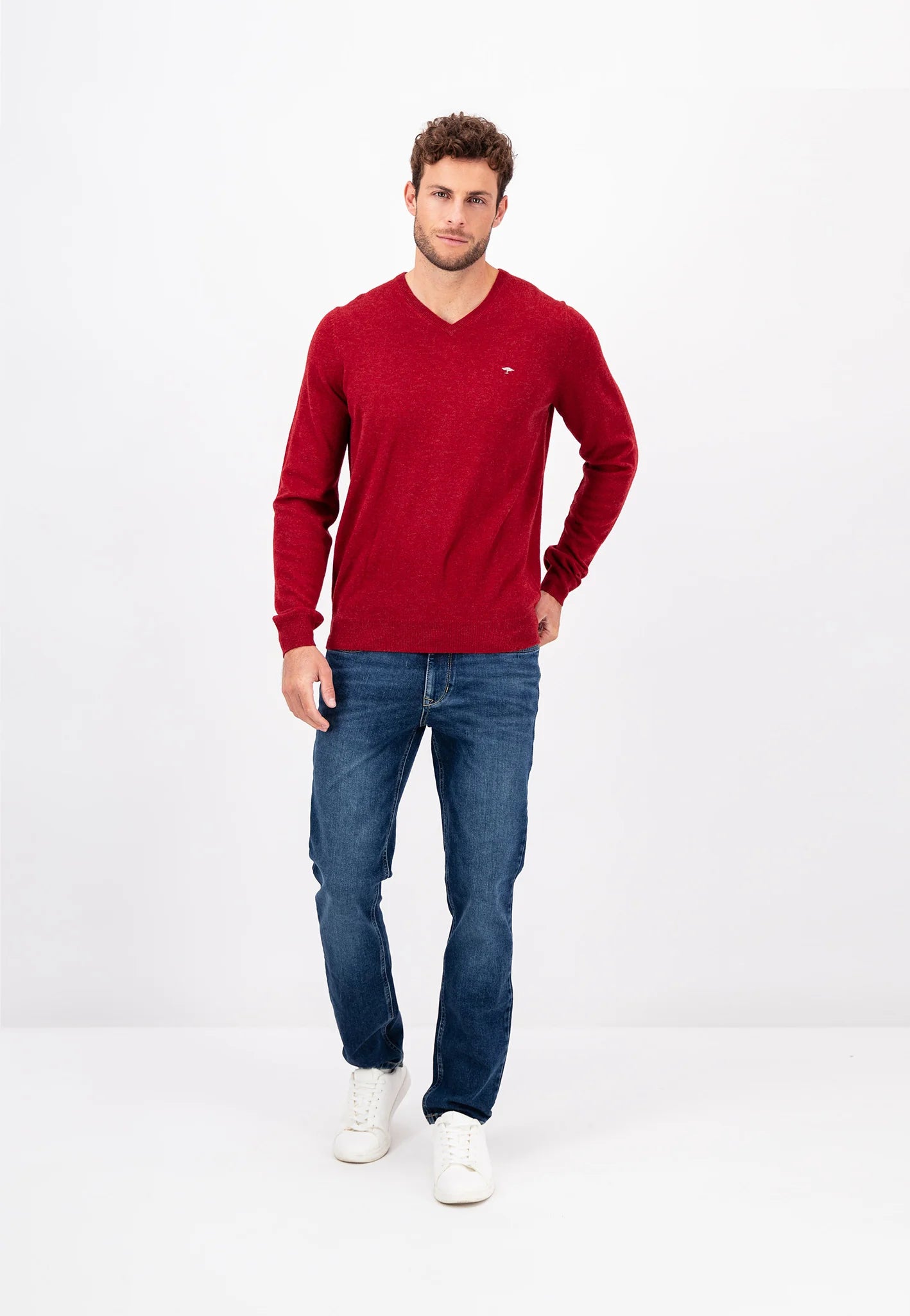 Fynch hatton discount pullover merino cashmere