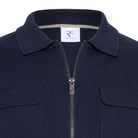 R2 Amsterdam Navy Knitted Overshirt 134.knitovershirt.002 10