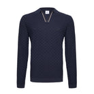 R2 Amsterdam Navy Long Sleeve Polo 134.polo-ls.001 10