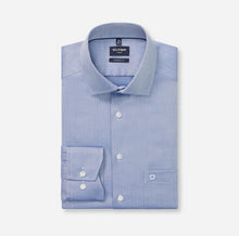 Load image into Gallery viewer, Olymp Blue Print Shirt 1356 74 19