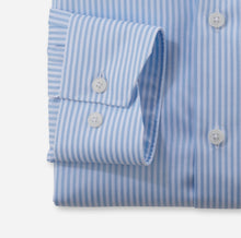 Load image into Gallery viewer, Olymp Blue Bengal Stripe Shirt 1358 74 11