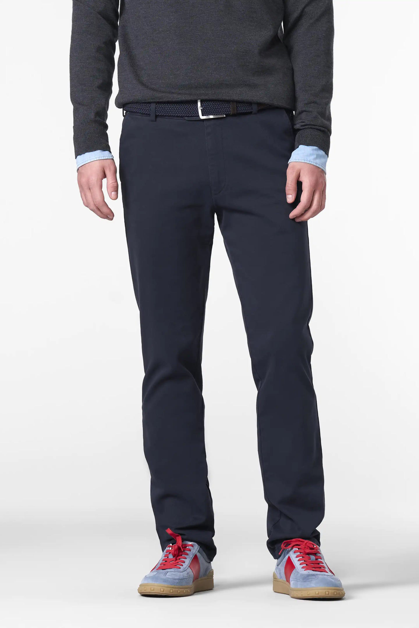 Meyer Oslo Navy Chino 5652 18