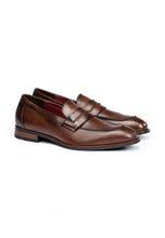 Load image into Gallery viewer, Lloyd Sabres 14-011 | Smooth Leather Slip On Shoes in Dark Brown