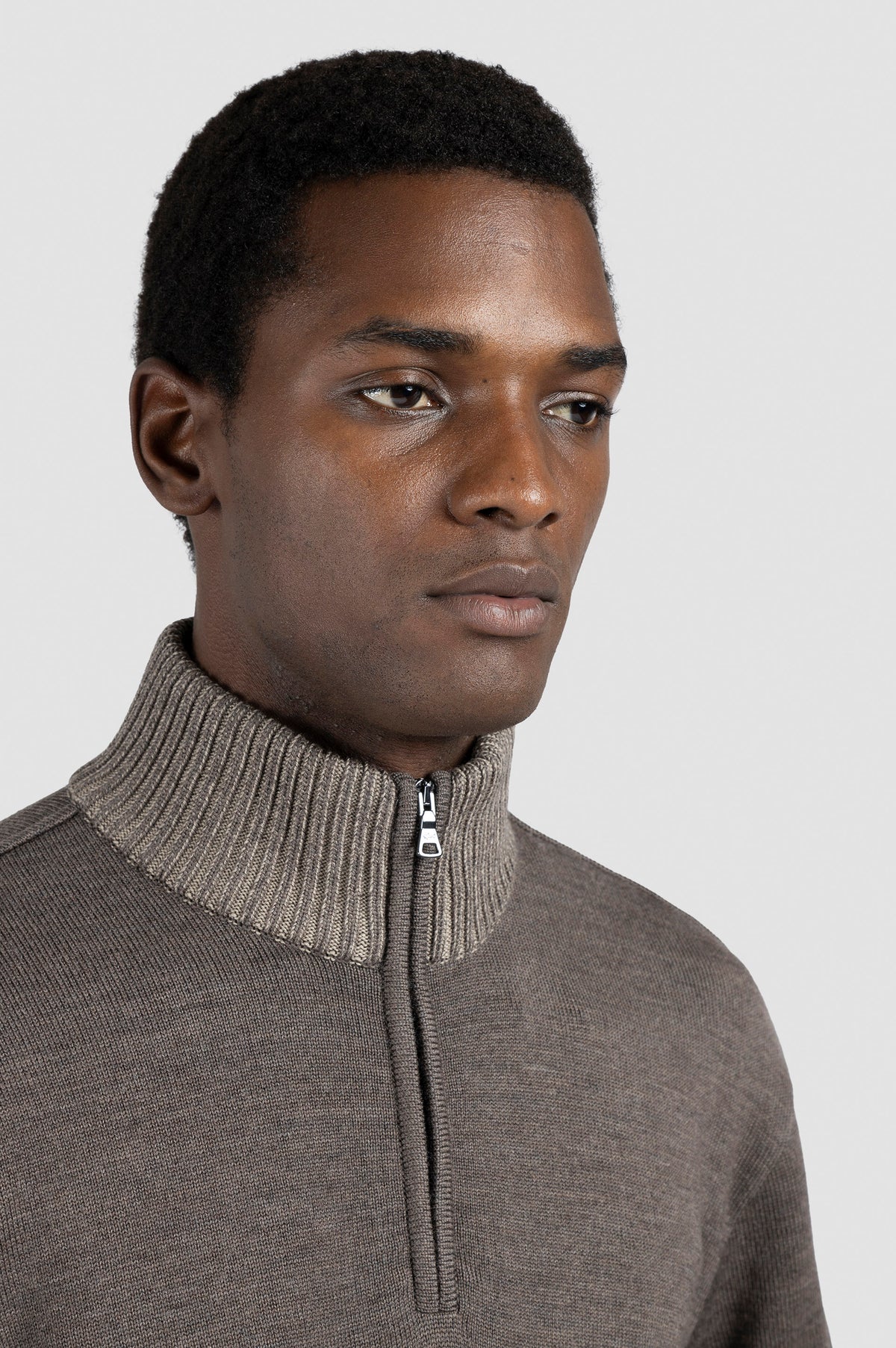Paul Shark Zip Knit Falcon Brown 15311108