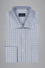 Load image into Gallery viewer, Paul&amp;Shark Blue Check Shirt 15313039 S77
