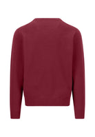 Fynch Hatton Brick Red Crew Knit 1614 210 346