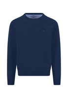 Fynch Hatton Ink Blue Crew Knit 1614 210 661