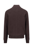 Fynch Hatton Brown Button Placket Jumper 1614 219 866