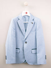 Load image into Gallery viewer, One Varones Boys Blue Jacket 10-04070 70