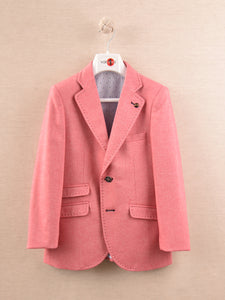 One Varones Coral Pink Jacket 10-04076 40