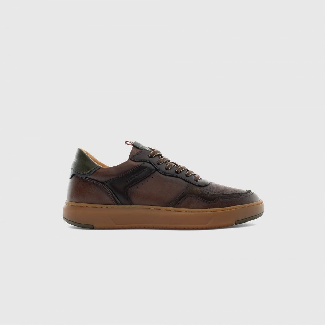 Ambitious Brown Leather Trainers 14095 7129am
