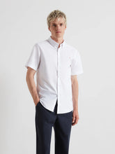 Load image into Gallery viewer, Farah White Brewer Short Sleeve Shirt F4WSB061 104