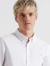Load image into Gallery viewer, Farah White Brewer Short Sleeve Shirt F4WSB061 104