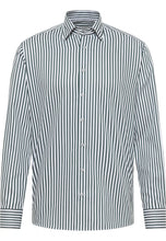 Load image into Gallery viewer, Eterna Green Striped Shirt 1056 x11u 49