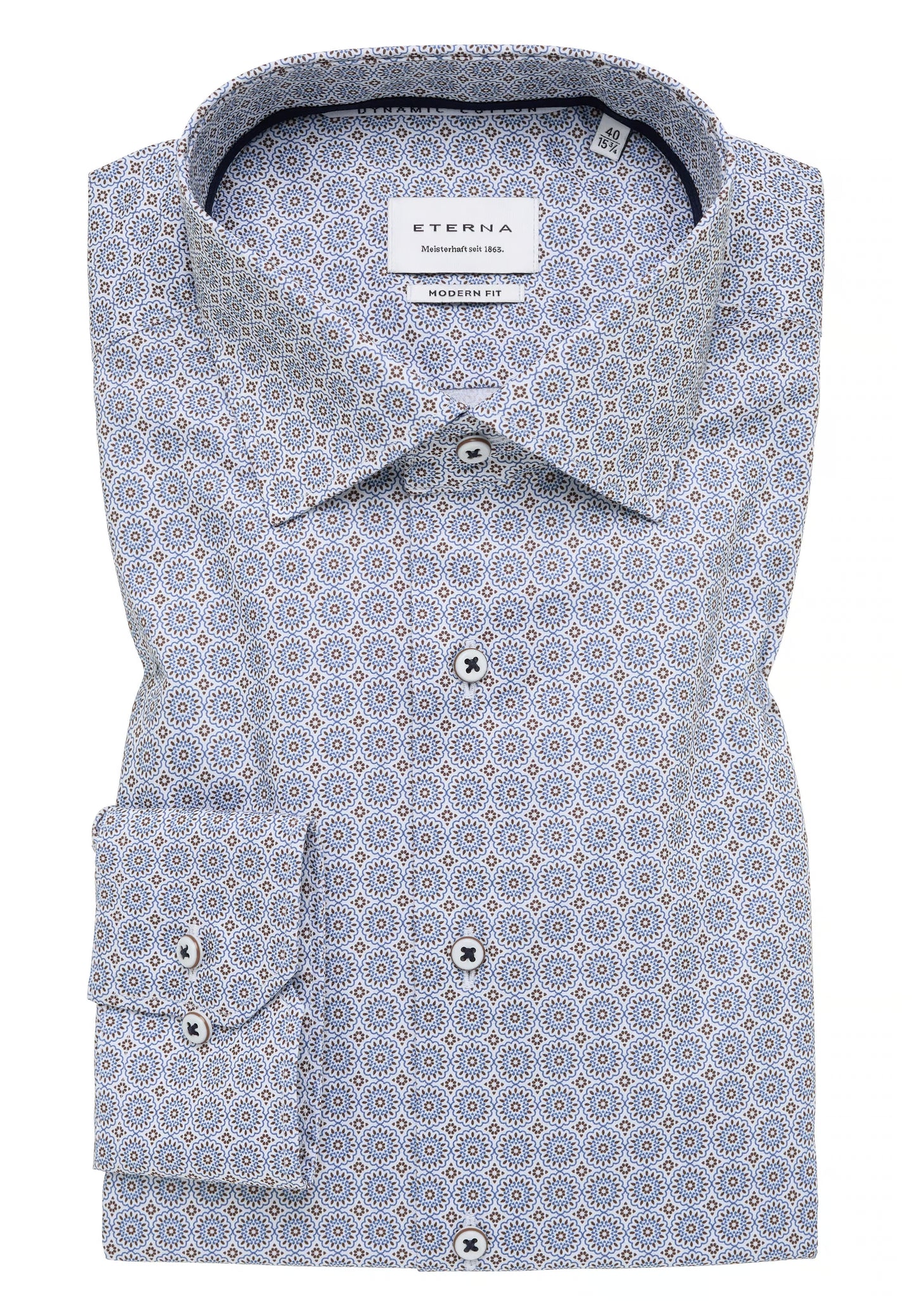 Eterna Printed Shirt 1067 x18k 23