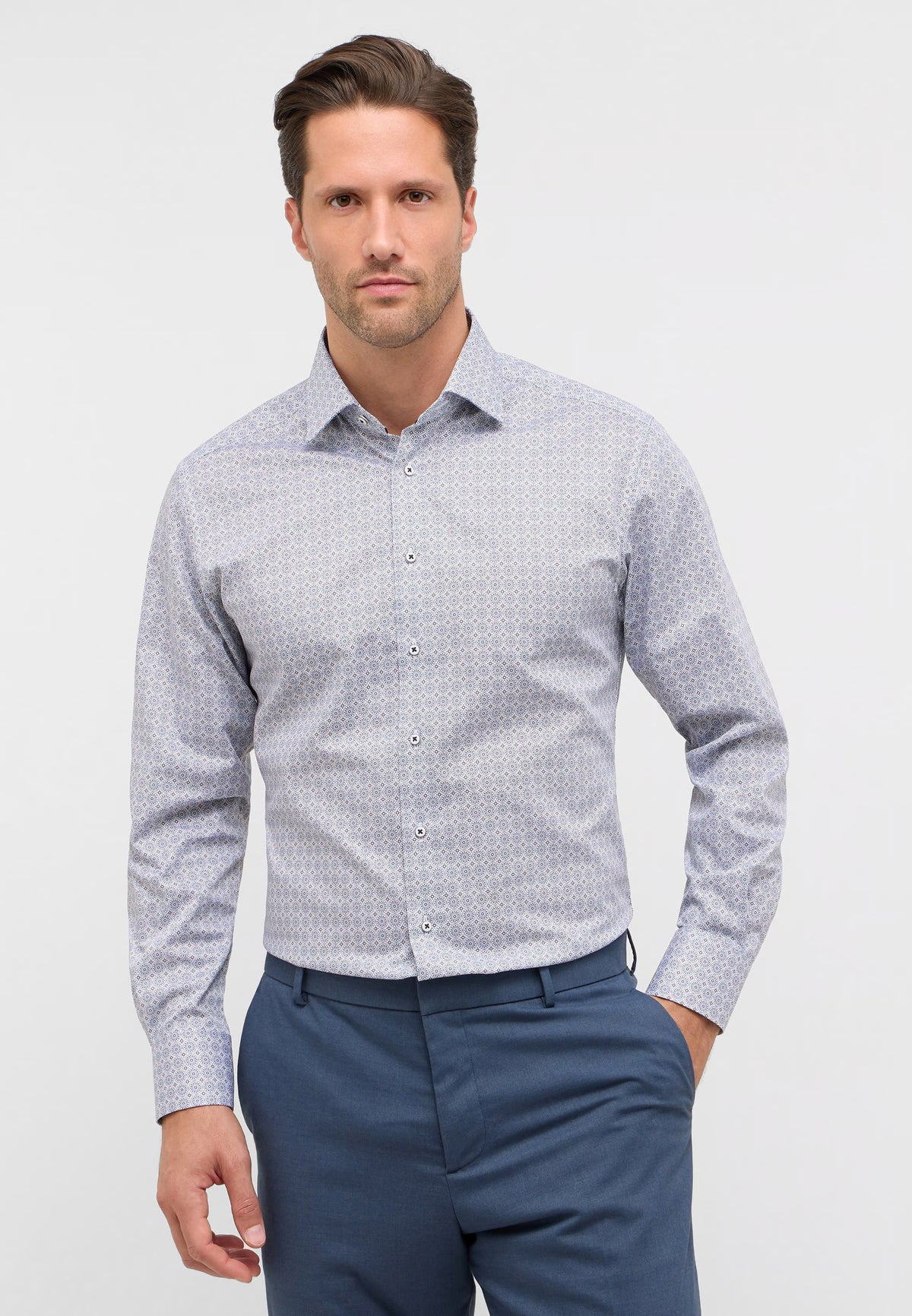 Eterna Printed Shirt 1067 x18k 23