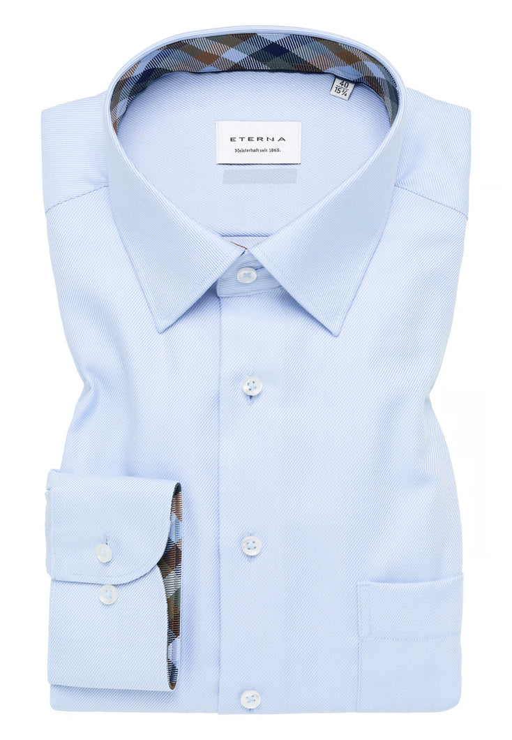 Eterna Light Blue Modern Fit Shirt 1058 x141 11