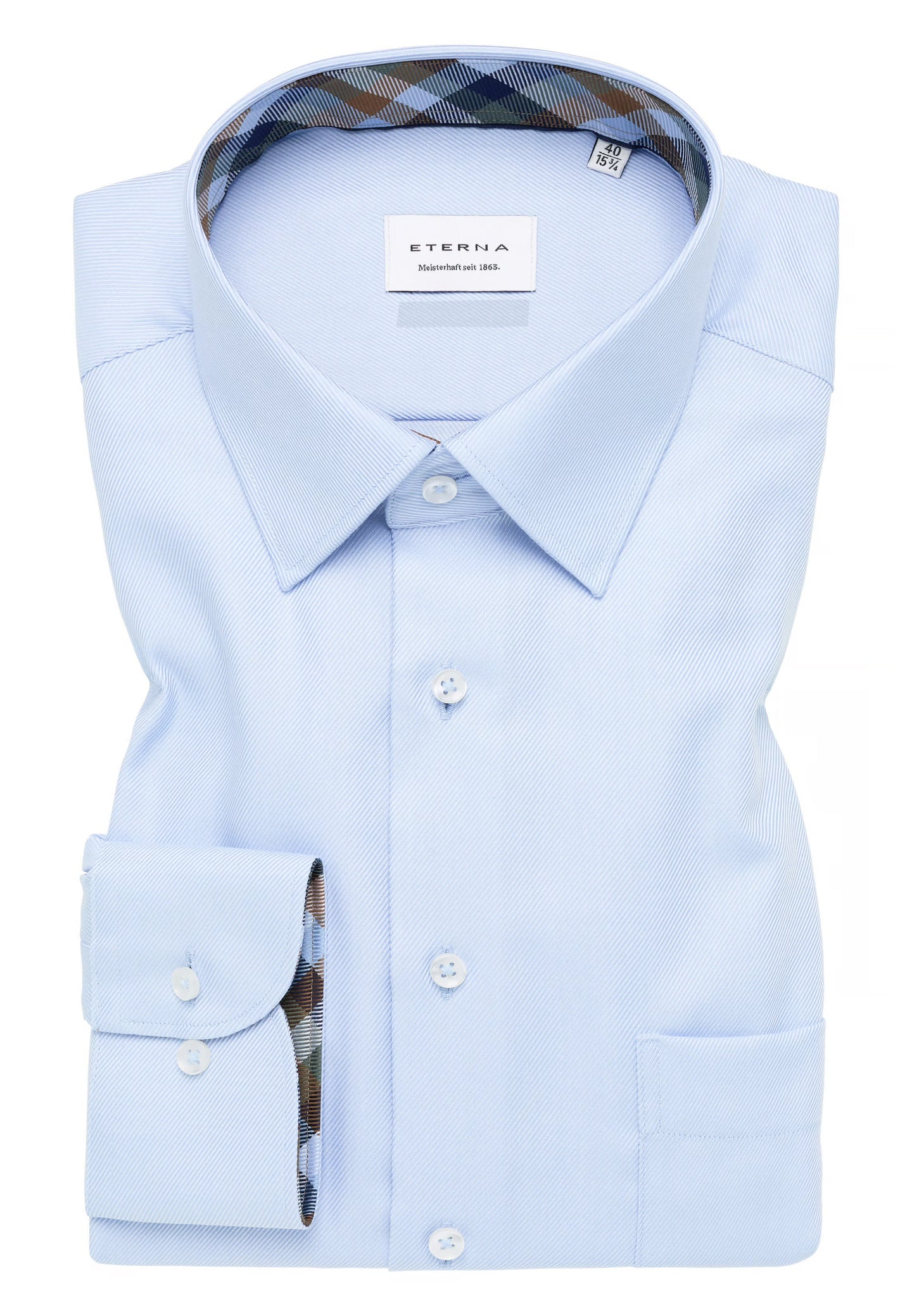 Eterna Light Blue Modern Fit Shirt 1058 x141 11