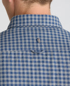 Remus Uomo Blue Grey Check Shirt 13404 27