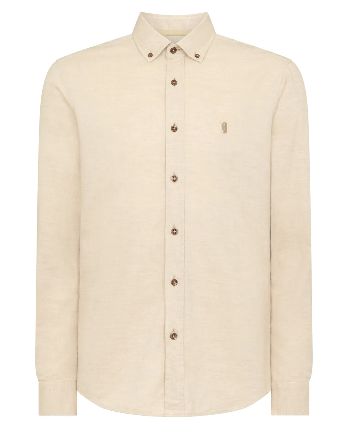 Remus Uomo Beige Tapered Fit Shirt 13925 93