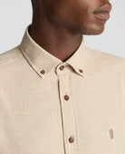 Remus Uomo Beige Tapered Fit Shirt 13925 93
