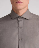 Remus Uomo Light Brown Formal Shirt 18757 43