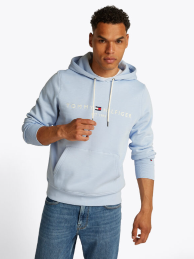 Tommy Hilfiger Tommy Hoody Baby Blue mw0mw11599 c10
