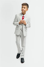 Load image into Gallery viewer, Cavani Tropez Slate Grey Boys Suit