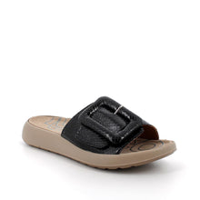 Load image into Gallery viewer, Igi&amp;Co Black Snake Sandals 7678400