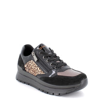 Load image into Gallery viewer, Igi Co Black Leopard Trainers 8676200