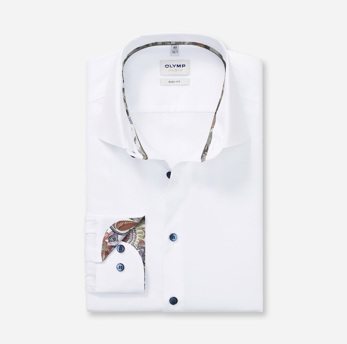 Olymp Slim Fit White Shirt 2040 84 00