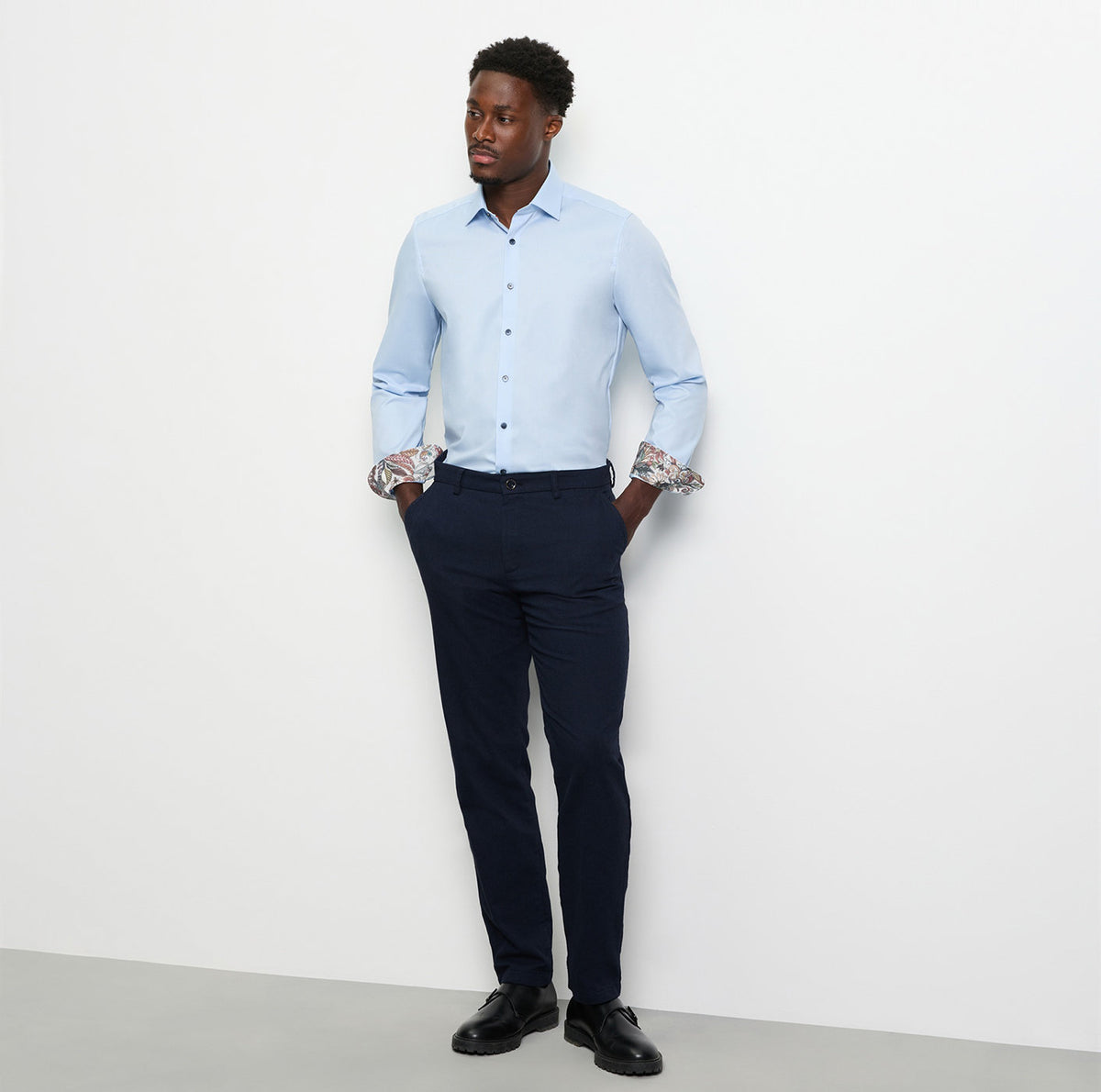 Olymp Slim Fit Blue Shirt 2040 84 11