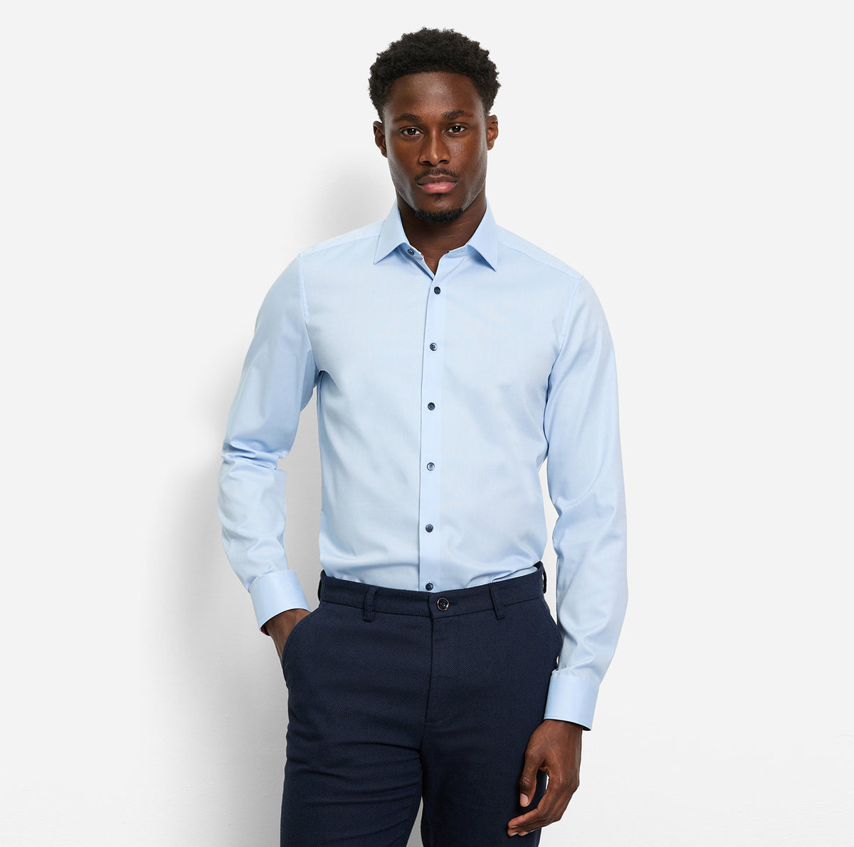Olymp Slim Fit Blue Shirt 2040 84 11