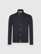 Gran Sasso Navy Merino Wool Button Cardigan 55160 14266 598