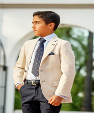 Load image into Gallery viewer, One Varones Boys Beige Jacket 10-04069 51