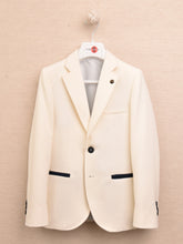 Load image into Gallery viewer, One Varones Boys Cream Jacket 10-04088 05