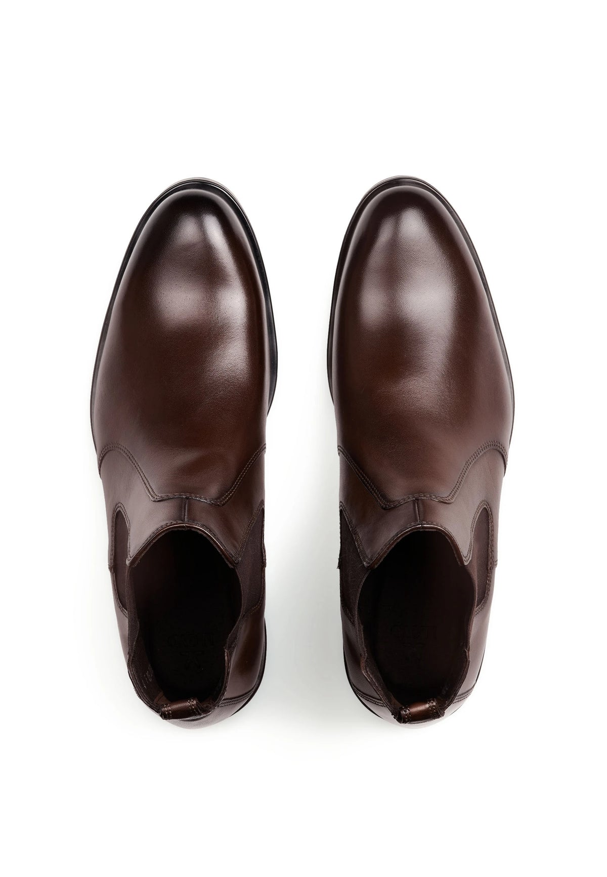 Lloyd Brown Leather Chelsea Boots Eezy 315