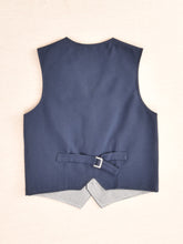 Load image into Gallery viewer, One Varones Boys Navy Waistcoat 10-10012 78