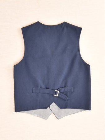 One Varones Boys Navy Waistcoat 10-10012 78