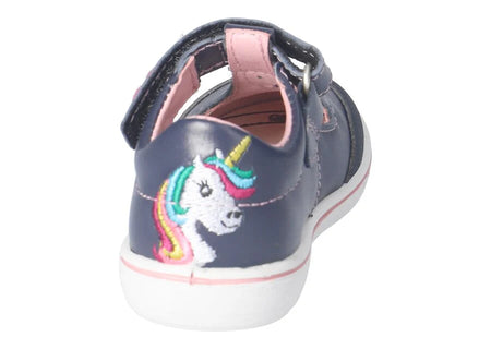 Ricosta Girls Shoe Navy Ocean Odile