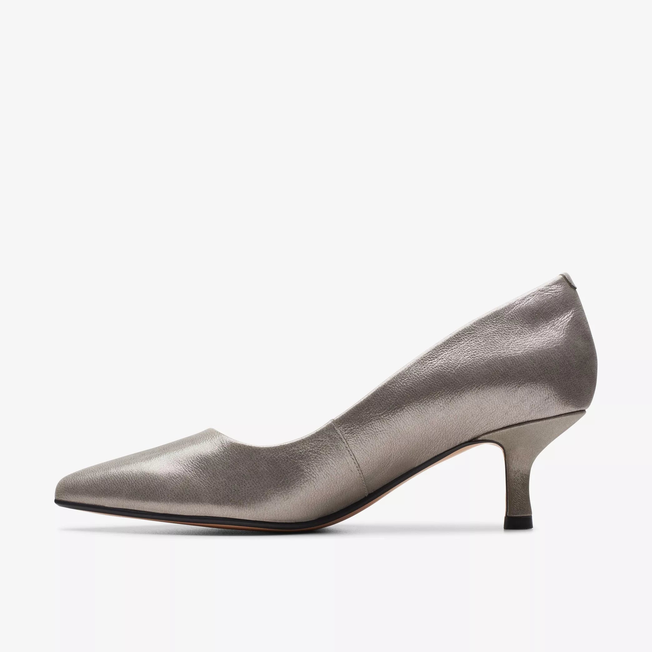 Clarks silver court deals shoes