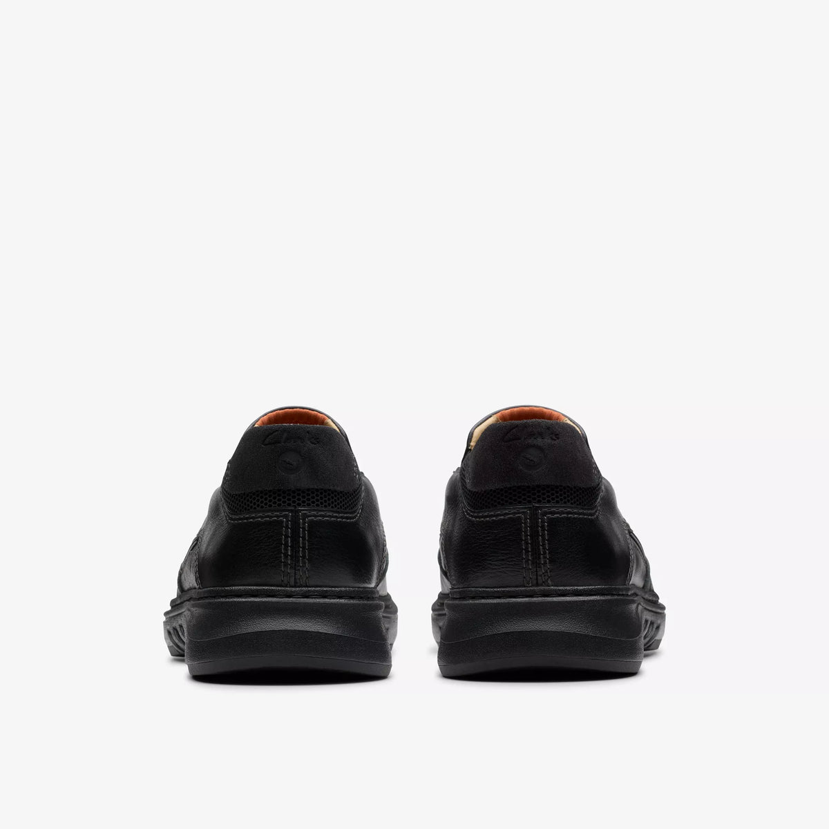 Clarks Black Slip On Shoe Un Briley Step
