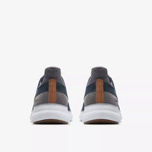 Load image into Gallery viewer, Clarks | Wide H Fit Slip On Shoes in Navy with Elasticated Lace | Mullan Easy