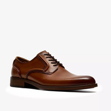 Load image into Gallery viewer, Clarks Tan Brown Derby Leather Shoe CraftRemi Lace