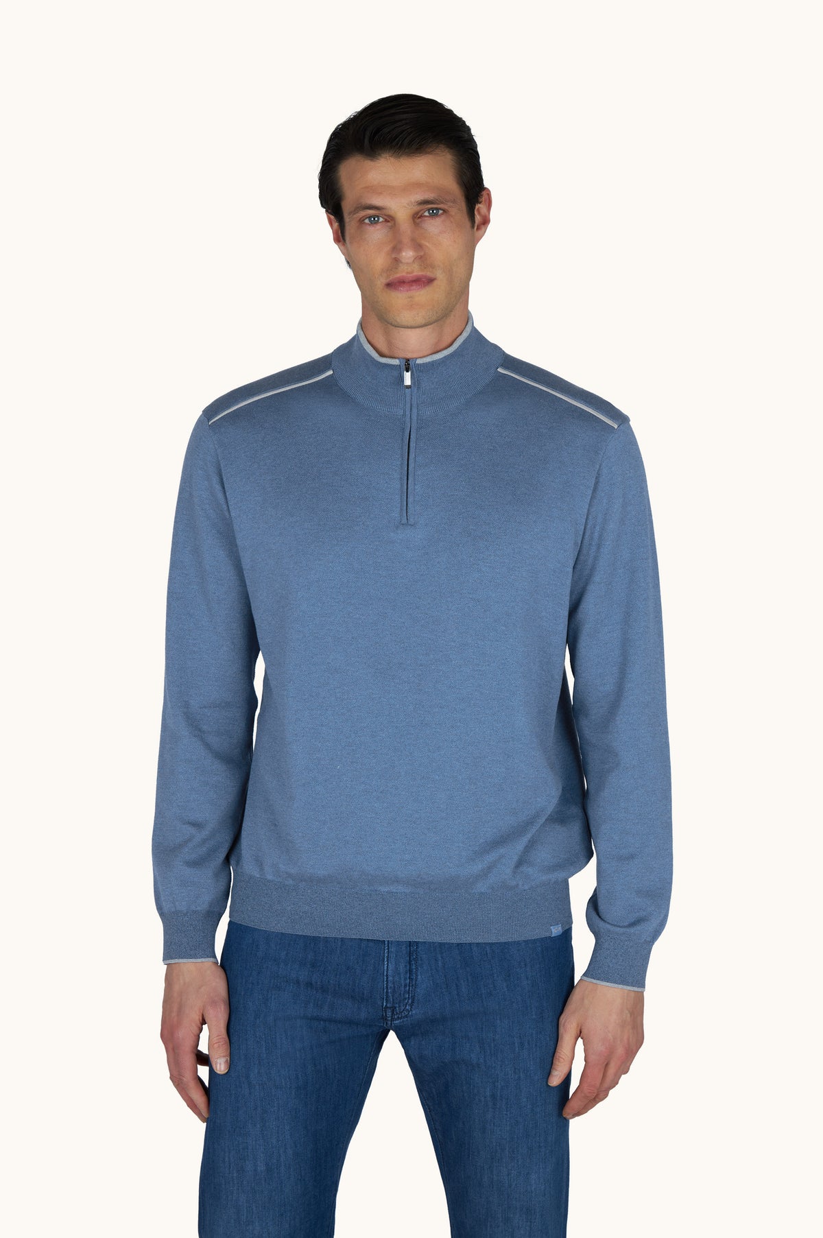 Paul Shark Colony Blue Zip Knit 26411637 239