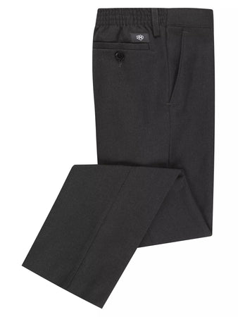 1880 Club Grey Elastic School Trousers 62688 05
