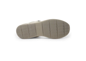 Ara | Sapporo Wide H Fit Lace & Zip Trainers in Beige & Cream | 12.27540.95