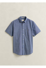 Load image into Gallery viewer, Gant Blue Short Sleeve Shirt 3000101 436