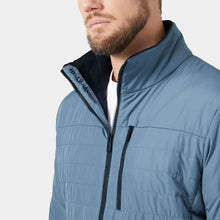 Load image into Gallery viewer, Helly Hanson Blue Washed Navy Crew Insulator Jacket 30343 601