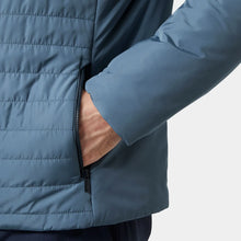 Load image into Gallery viewer, Helly Hanson Blue Washed Navy Crew Insulator Jacket 30343 601